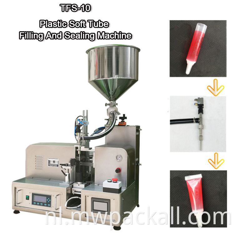 BB Cream Ultrasone plastic buisvullingafdichtmachine voor hete verkoop met CE -certificering